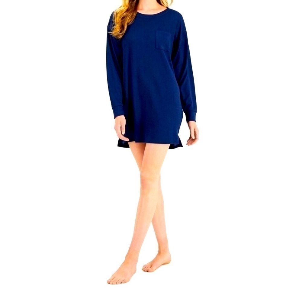 JENNI Long Sleeve Supersoft Sleepshirt Pajamas NWT VARIOUS SIZES Blue